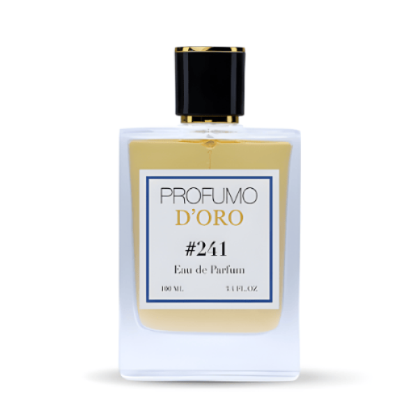 Profumo Doro #241 Eau de Parfum – 100 ml Flakon, holzig-cremiger Duft mit Moschus, Amber und Iris
